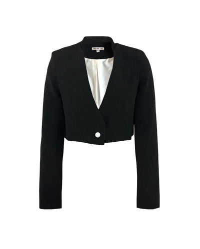 Edeline Lee Audrey Crop Jacket In Uk14 (us10)