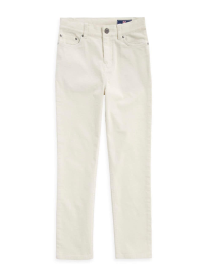 Vineyard Vines Little Boy's & Boy's Five-pocket Corduroy Pants In Stone