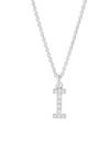 Brook & York Women's Blaire Sterling Silver & 0.3-1.1 Tcw Lab-grown Diamond Initial Pendant Necklace In Initial I