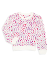 DESIGN HISTORY LITTLE GIRL'S DOTTED KNIT SWEATER