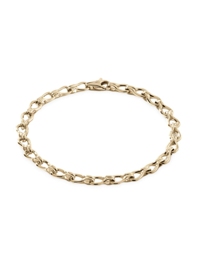 John Hardy Surf 10mm Link Bracelet In Gold