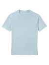 Sandro Logo T-shirt In Light Blue