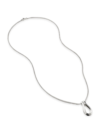 John Hardy Women's Surf Sterling Silver Etruscan Chain Pendant Necklace