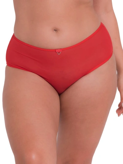 Curvy Kate Victory Shorty Brief In Poppy  Red