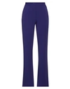 Dixie Woman Pants Purple Size L Polyester, Elastane