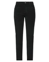 Kartika Woman Pants Black Size 6 Cotton, Elastane