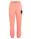Karl Lagerfeld Jeans Klj Relaxed Sweat Pant Woman Pants Salmon Pink Size L Organic Cotton, Recycled
