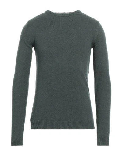 Rick Owens Man Sweater Dark Green Size S Cashmere, Wool
