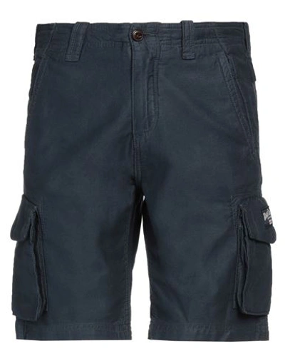 Three Stroke Man Shorts & Bermuda Shorts Midnight Blue Size 29 Cotton
