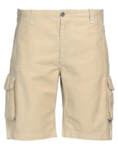 Three Stroke Man Shorts & Bermuda Shorts Beige Size 30 Cotton