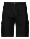 Three Stroke Man Shorts & Bermuda Shorts Black Size 29 Cotton