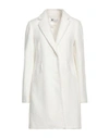 Diana Gallesi Woman Coat White Size 10 Polyester