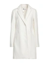 Diana Gallesi Woman Coat White Size 10 Polyester In White