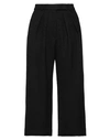 Rochas Woman Pants Black Size 6 Wool, Acrylic, Polyester