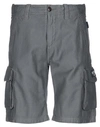 Three Stroke Man Shorts & Bermuda Shorts Grey Size 33 Cotton