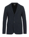 Emporio Armani Man Blazer Midnight Blue Size 40 Virgin Wool, Polyamide