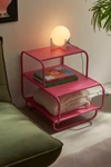 Urban Outfitters Alana Modern Side Table/nightstand In Pink At