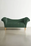 Urban Outfitters Ori Settee Bench In Dark Green