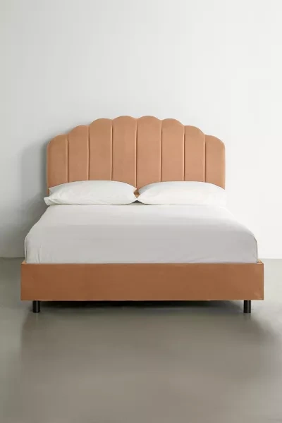 Urban Outfitters Claire Bed In Peach