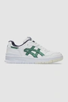 Asics Ex89 Sportstyle Sneakers In White/shamrock Green