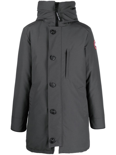 Canada Goose Chateau Hooded Parka Coat In Grey