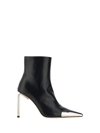 OFF-WHITE HEELED ANKLE BOOTS