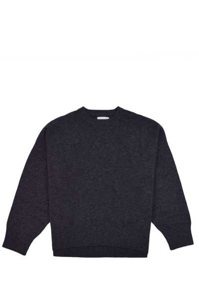 Loulou Studio Sweater In Anthracite Melange