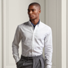 Ralph Lauren Washed Pinpoint Oxford Shirt In White