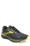 Brooks Adrenaline Gts 23 Running Sneaker In Nine Iron/folkstone/sulphur