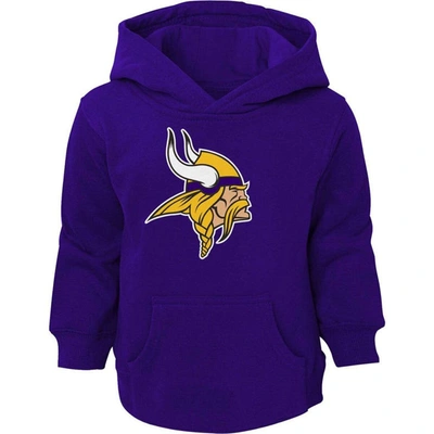 Outerstuff Kids'  Toddler Purple Minnesota Vikings Logo Pullover Hoodie