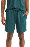 Alo Yoga Men's 7.25" Chill Shorts In Midnight Green