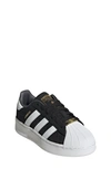 Adidas Originals Kids' Superstar Pro Sneaker In Black/ White/ Grey