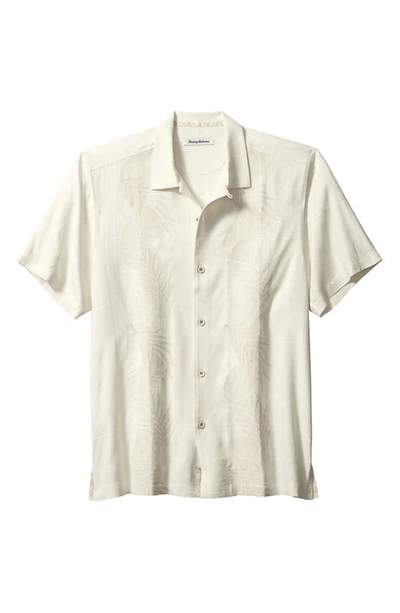 Tommy Bahama Del Palms Embroidered Silk Camp Shirt In Continental