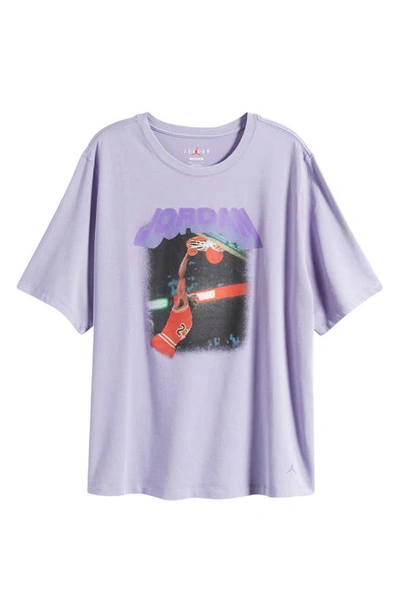 Jordan Women's  (her)itage Graphic T-shirt (plus Size) In Purple