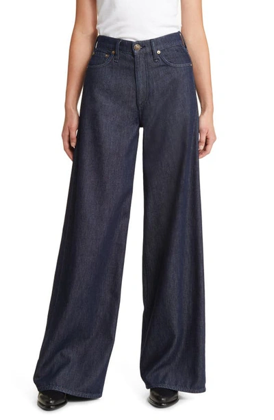 RAG & BONE SOFIE FEATHERWEIGHT WIDE LEG JEANS