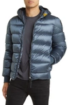 Parajumpers Puffer Jacket In Dark Avio