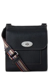 Mulberry X Paul Smith Small Antony Leather Crossbody Bag In Black