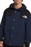 The North Face '86 Retro Waterproof Mountain Jacket In Summit Navy/ Tnf Black