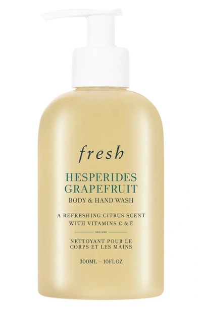 Fresh Hesperides Grapefruit Body And Hand Wash In White