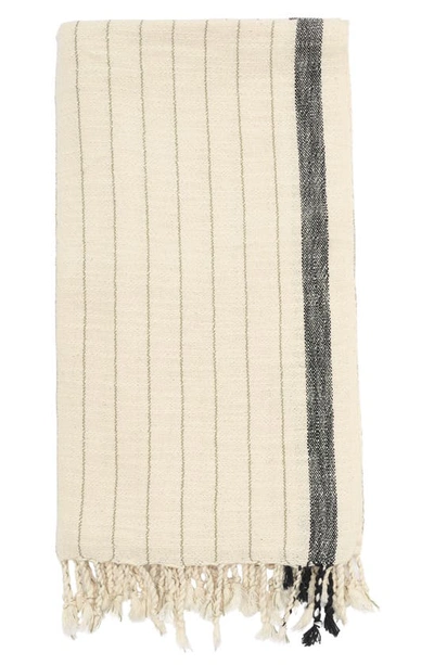 House No.23 Mas Towel In Anthracite