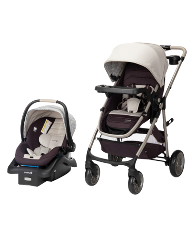 Safety 1st Baby Deluxe Grow And Go Flex 8-in-1 Travel System In Dune's Edge