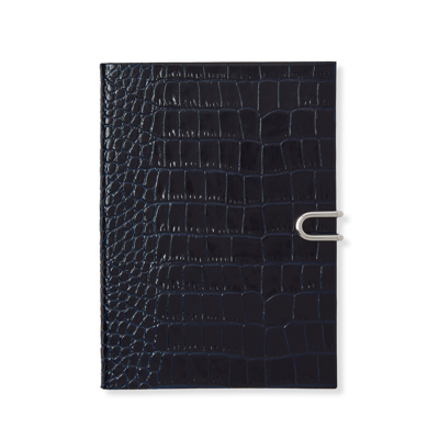 Smythson 2024 Soho Weekly Diary With Slide In Mara In Navy