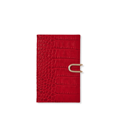 Smythson 2024 Panama Weekly Diary With Slide In Mara In Red