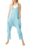 Fp Movement Hot Shot Jumpsuit In Blue Sage