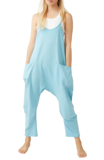 Fp Movement Hot Shot Jumpsuit In Blue Sage