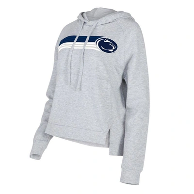 Concepts Sport Women's  Gray Penn State Nittany Lions Cedarâ Tri-blend Raglan Pullover Hoodie