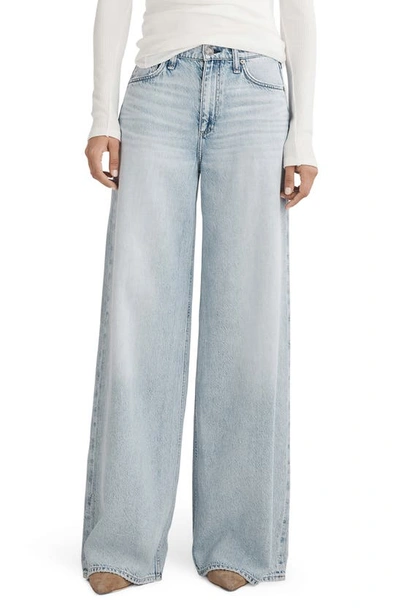 RAG & BONE SOFIE FEATHERWEIGHT WIDE LEG JEANS