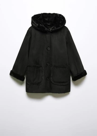 Mango Kids' Coat Black