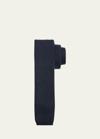 Zegna Men's Oasi Cashmere Knit Tie In Nvy Sld