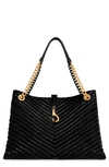 REBECCA MINKOFF EDIE QUILTED LEATHER TOTE